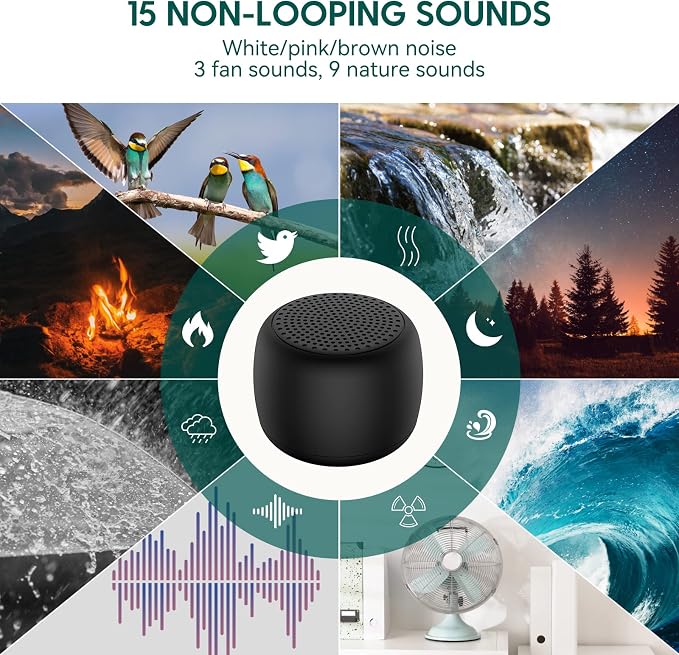 Babelio White Noise Sound Machine - Image 3
