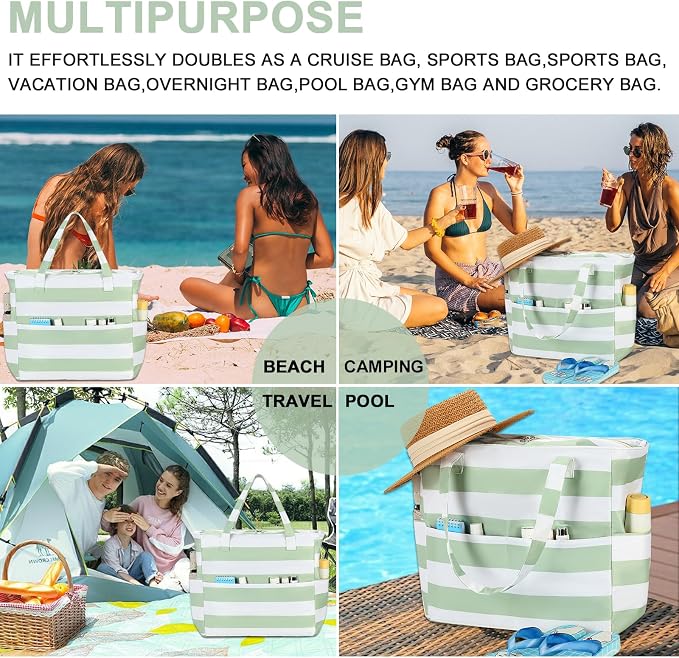 Waterproof Beach Tote Pool Bags - Image 8