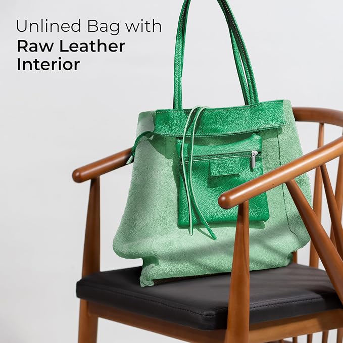 Italian Calf Leather Tote for Women - Image 5