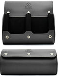 2 Watch Roll Travel Case for Men by MirageLuxuryTravel