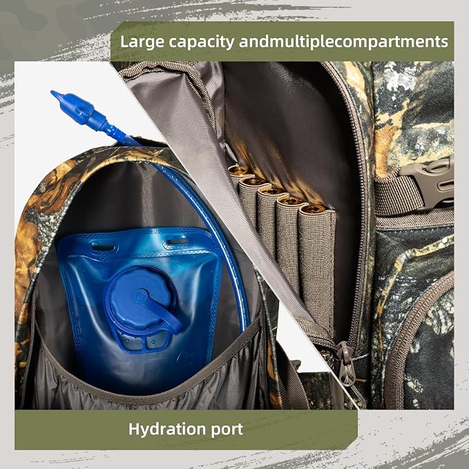 hunting backpack for men Waterproof Camo Hunting Pack gifts for men hunting - Image 6
