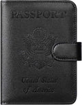 Passport Holder Cover Wallet RFID Blocking Leather Card Case Travel Accessories by PASCACOO