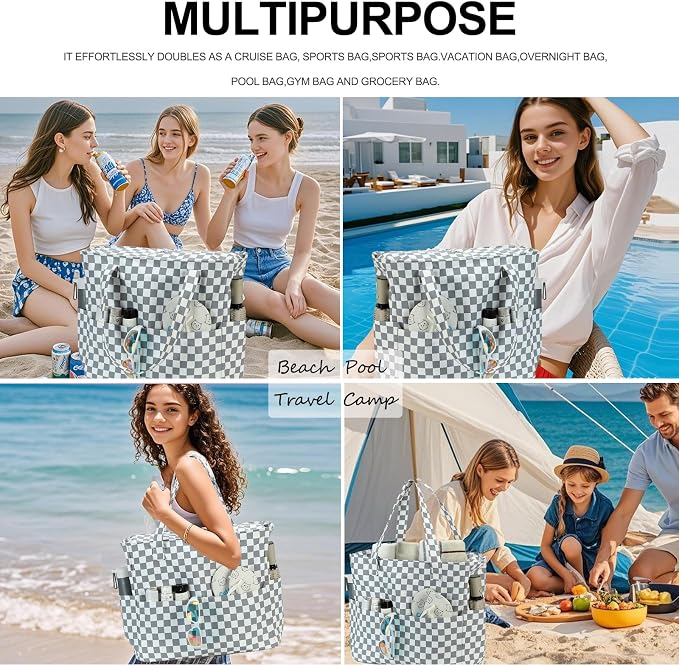 Waterproof Beach Tote Pool Bags - Image 5