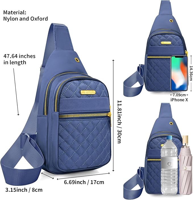Small Sling Bag For Women Men Casual Crossbody Sling Backpack - Image 2