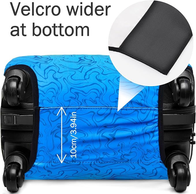 Luggage Cover for Suitcase Elastic Suitcase Cover Protector, Carry On Luggage - Image 5