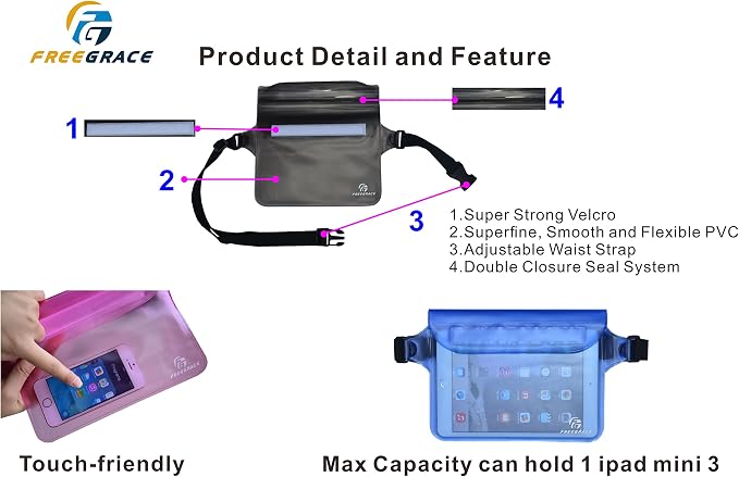 Freegrace Waterproof Pouches - Image 3