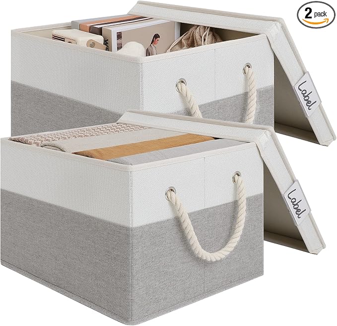 LoforHoney Home Fabric Storage Bins by LoforHoneyHome