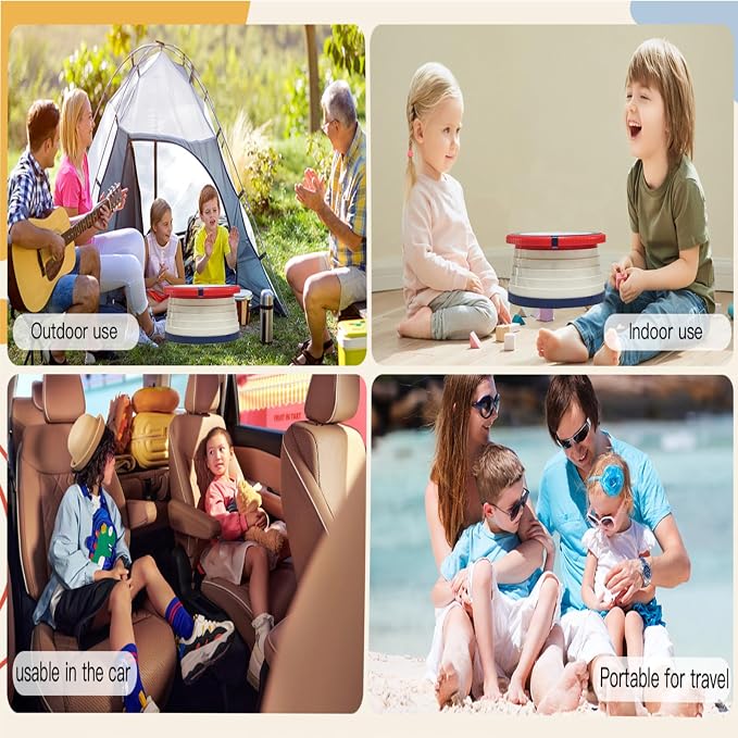 SunnySmile Portable Toilet for Kids, Portable Potty Seat for Toddler Travel - Image 2