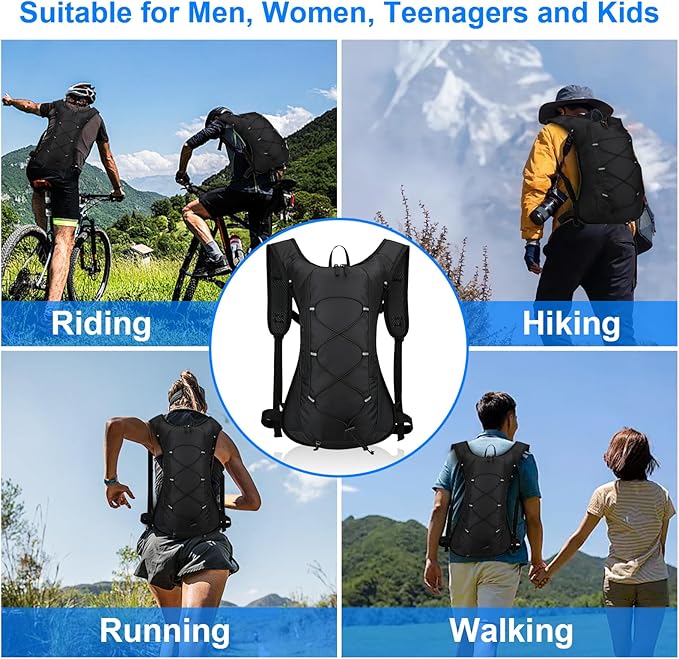 Hydration Backpack, Cycling Backpack Outdoor, Lightweight Hydration Pack - Image 2