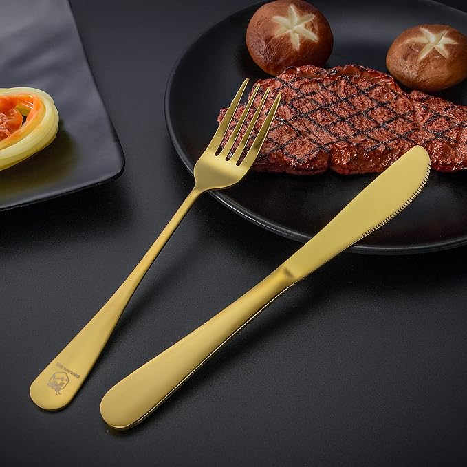 Boulder Bee | Travel Utensils Set | Reusable Camping Cutlery Set | Stainless - Image 3
