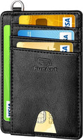 FurArt Slim Minimalist Wallet, Front Pocket Wallets, RFID Blocking, Credit Card by FurArt