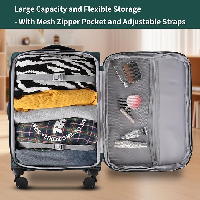 3-Piece Softside Expandable Luggage Set - Image 5