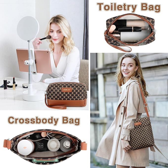 Weekender Bag for Women, Travel Duffel Bag Carry On Overnight Bag - Image 5