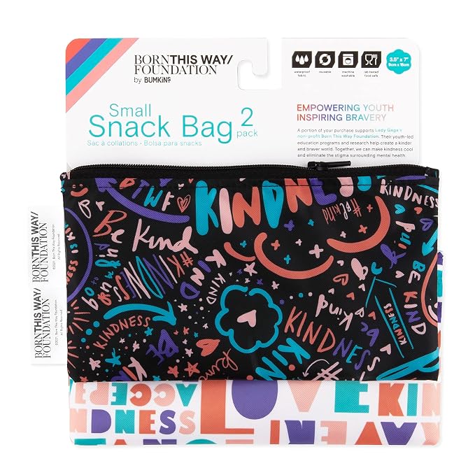 Bumkins Reusable Snack Bags, for Kids School Lunch and for Adults Portion - Image 6