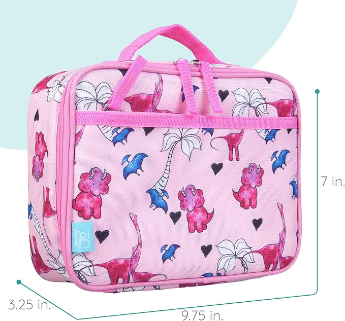 Wildkin JumpOff Jo Insulated Lunch Box – Durable, Reusable - Image 4