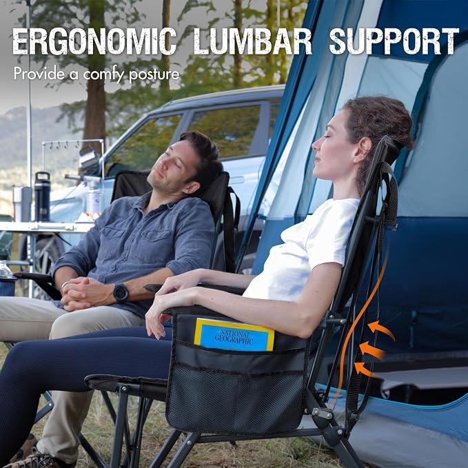 Portal Camping Chair with Lumbar Support - Image 5
