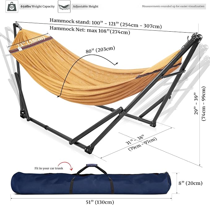 Tranquillo Universal Double Hammock - Image 6