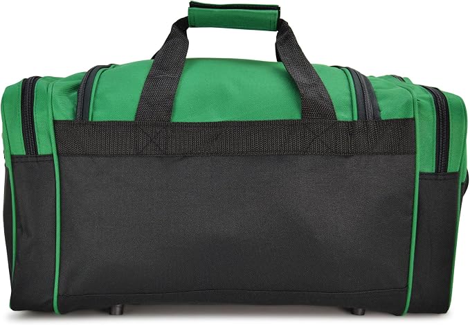 DALIX 21" Blank Sports Duffle Bag Gym Bag Travel Duffel Adjustable Strap in - Image 4