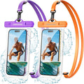 UNBREAKcable Waterproof Phone Pouch-2 Pack IPX8 Waterproof Phone Case by UNBREAKcable
