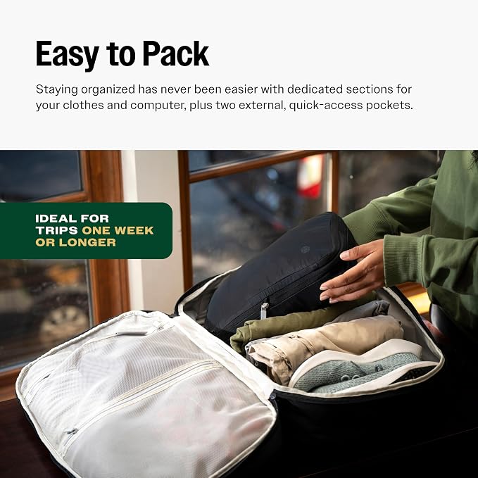 Tortuga 40L Travel Backpack Lite, Comfortable, Airline-Approved Bag - Image 4