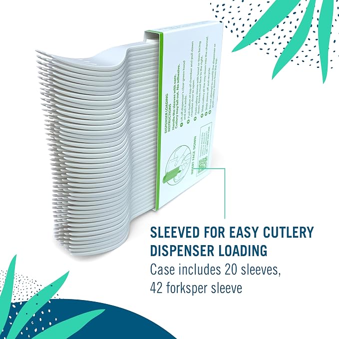 Preserve Compostable Fork, Made in USA, Medium Weight Cutlery - Image 6