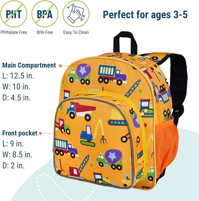 Wildkin 12-inch Kids Backpack – Padded, Adjustable - Image 4