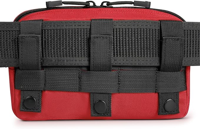 Tactical Molle Admin Pouch Utility Laser Cut EDC Tool Pouch Bag Horizontal - Image 2