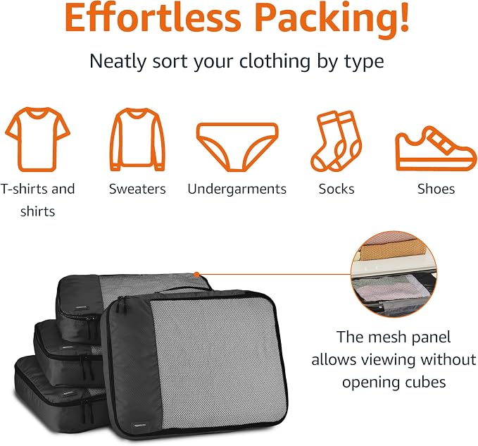 Amazon Basics Large Packing Cubes - Image 2