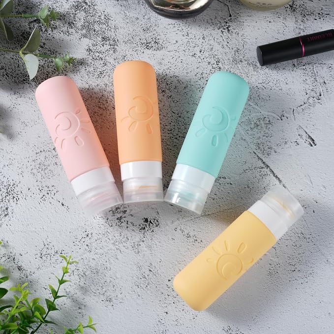 Travel Bottles - TSA Approved 3oz Leak Proof Containers - Image 4
