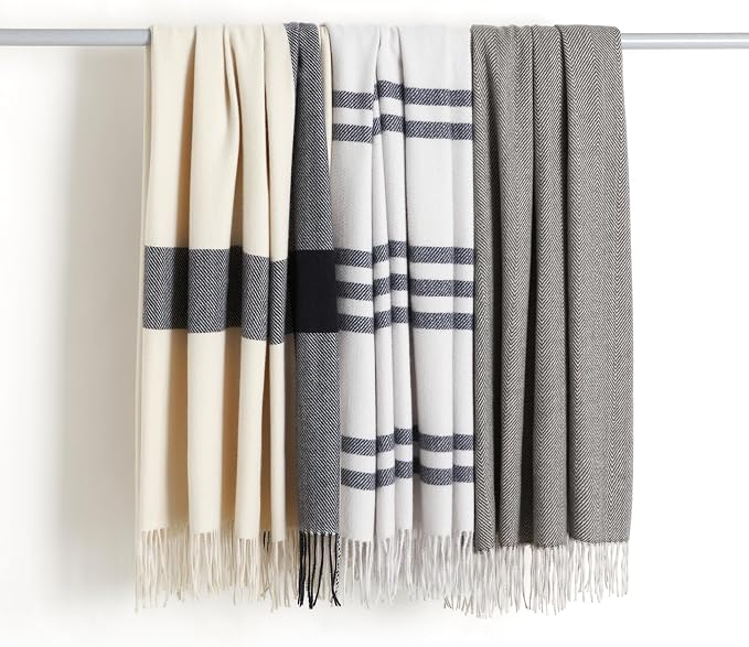 Amazon Basics Room Decor Throw Blanket, Lightweight and Cozy in Polyester - Image 3