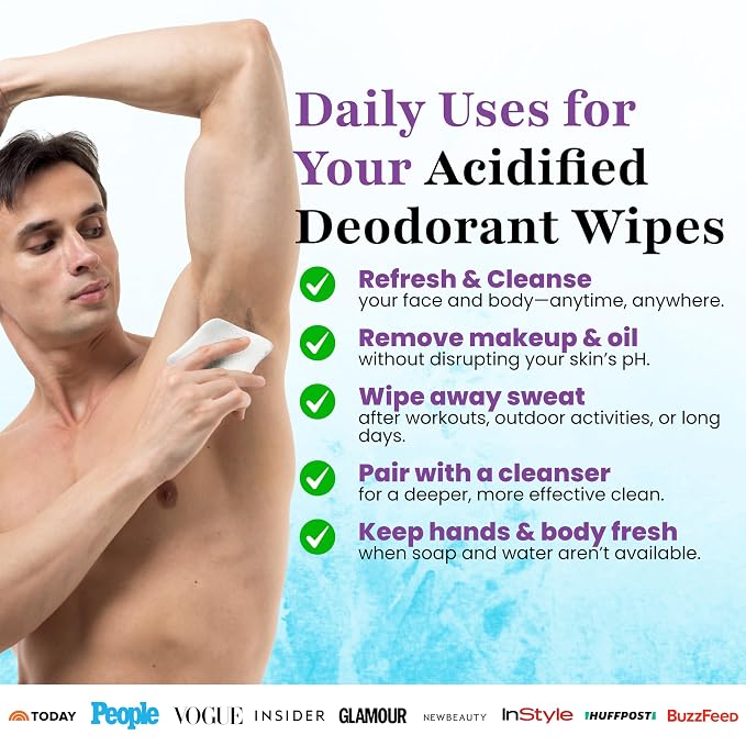 Zero Trace Travel Deodorant Wipes - Image 3