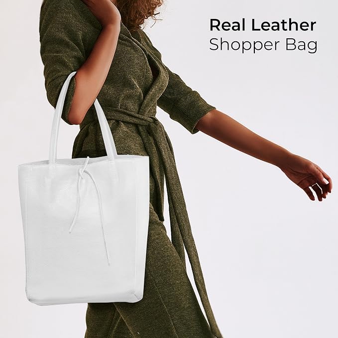 Italian Calf Leather Tote for Women - Image 8