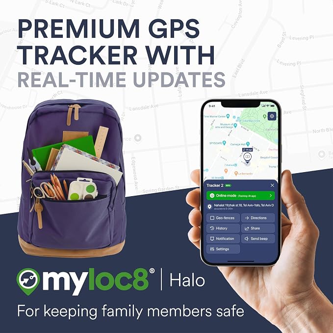 Highly Precise GPS Tracker for Keys, Luggage & Kids – Built-in SIM, SOS Button - Image 2