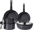 GiPP Ceramic Pots and Pans Set Non Stick, 11 Piece Nonstick Detachable Handle by GiPP