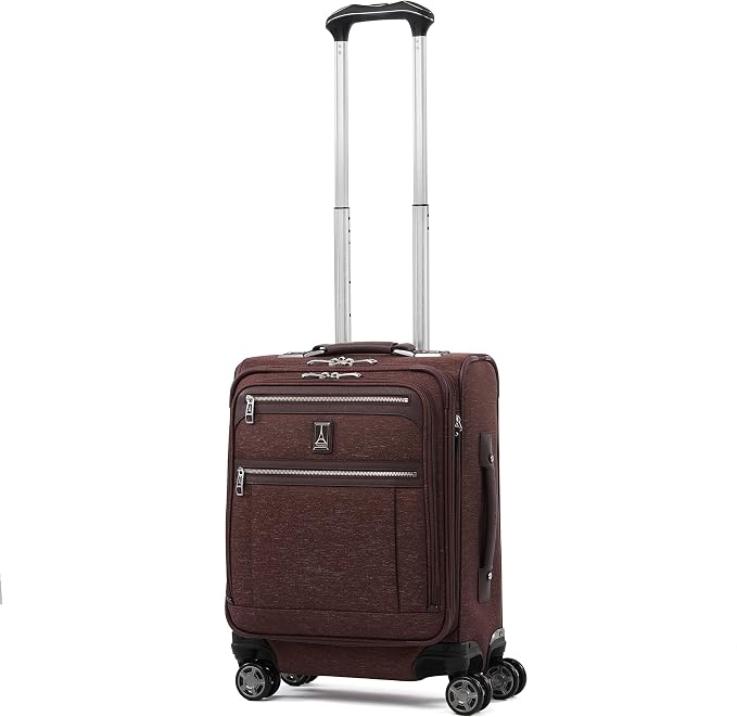 Travelpro Platinum Elite Softside Expandable Carry on Luggage, 8 Wheel Spinner - Image 7