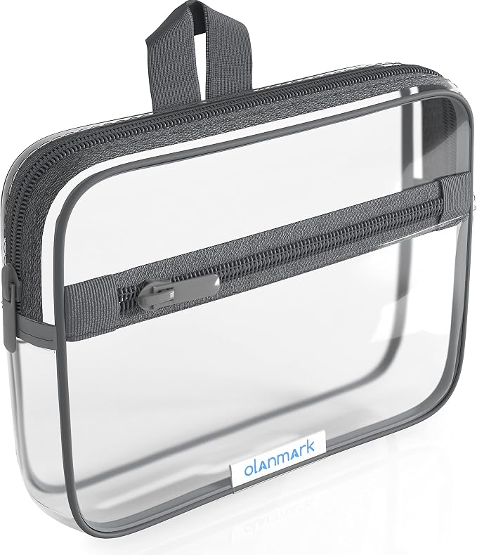 TSA Approved Toiletry Bag with Pocket by Olanmark