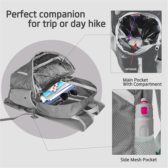 35L Foldable Waterproof Backpack - Image 3