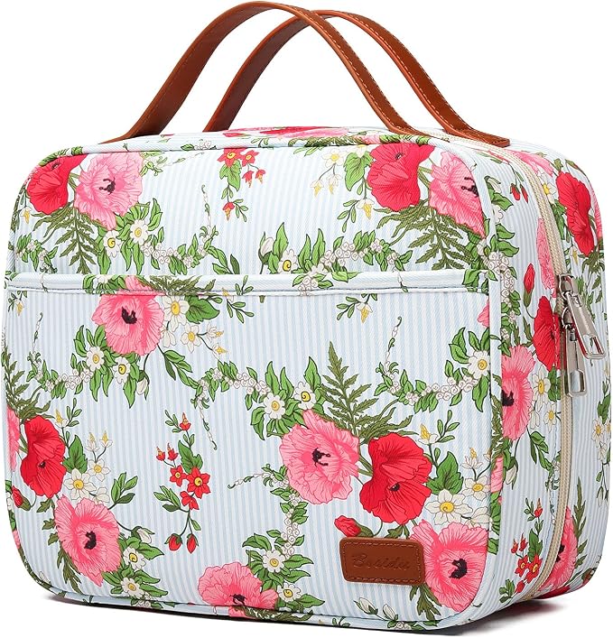 Hanging Travel Toiletry Bag, Large Capacity Cosmetic Travel Toiletry Organizer by Bosidu