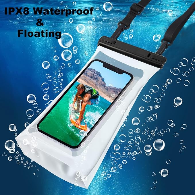 Large Capacity Waterproof Phone Pouch Floating, Waterproof Bag Case - Image 3