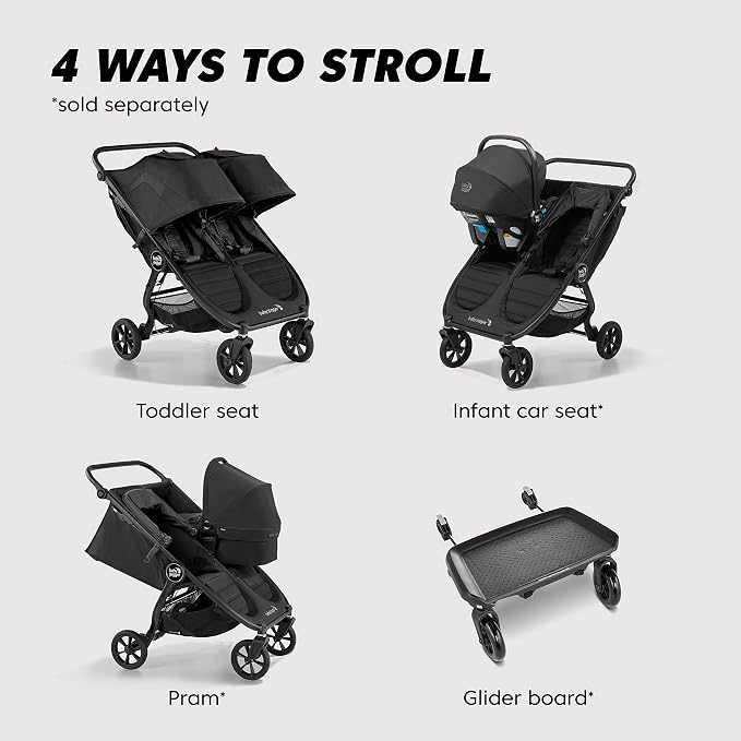 Baby Jogger City Mini GT2 All-Terrain Double Stroller - Image 5