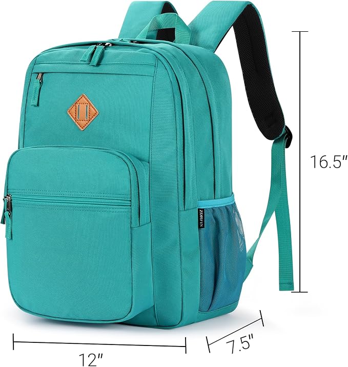 ZORFIN 26L Backpack for College, and Travel: Water Resistant Bookbag - Image 3