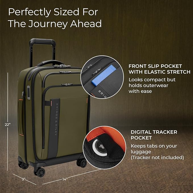 Briggs & Riley Domestic 22" Carry On Expandable Spinner - Image 2