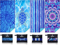 4 Pack Lightweight Thin Beach Towel Oversized 71"x32" Big Extra Large by Gomust