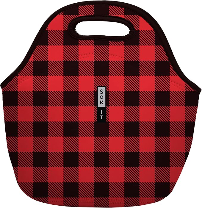 Sok It LunchTote Zippered Bag Insulated Neoprene Caddy by SokIt