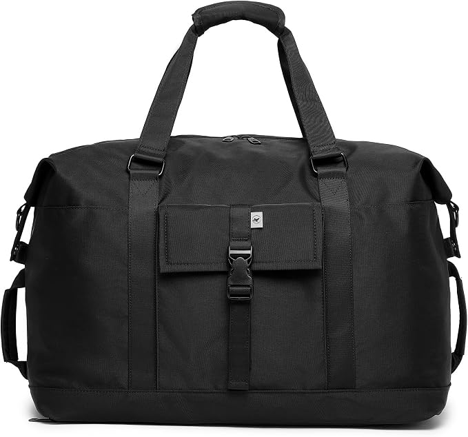 SUNNY BIRD Duffel with Utility Pouch, 40L Weekender Overnight Bag with Shoe - Image 2