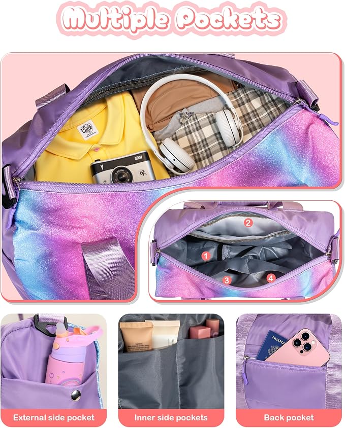 Girly Girl Stuff-Girl Gym Bag - Image 5