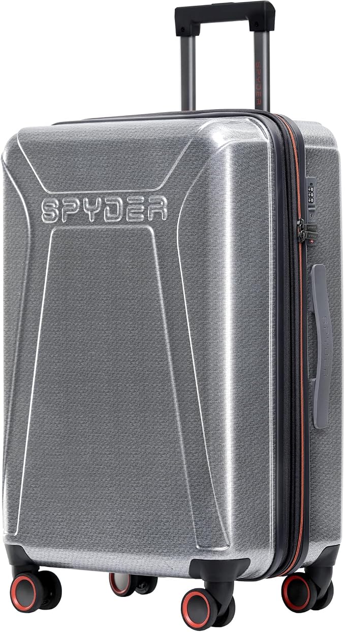 Spyder Traverse 25 Inch Medium Expandable Hardside Upright Suitcase by Spyder