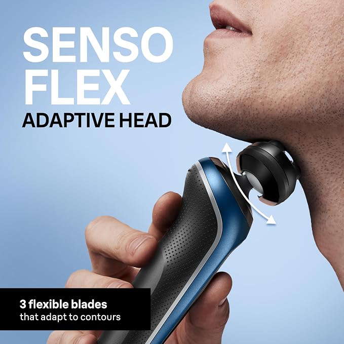 Braun Electric Shaver for Men, Series 6 6120s, Wet & Dry Shave, Turbo & Gentle - Image 5