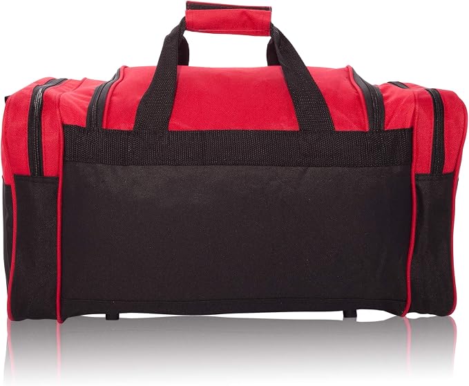 DALIX 21" Blank Sports Duffle Bag Gym Bag Travel Duffel - Image 4