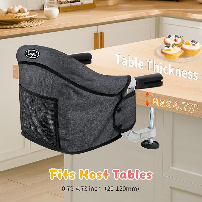 Toogel Hook on High Chair: Portable & Foldable High Chair - Image 2